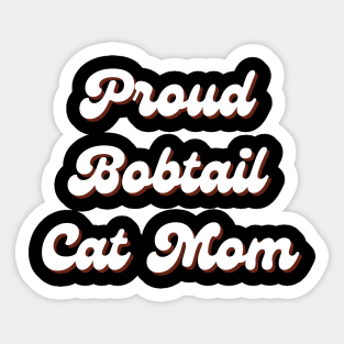 Bobtail Cat Sticker